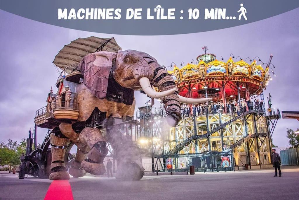 Machines De L'Ile - Fibre - Netflix - T2 La Tour Apartment Nantes Bagian luar foto