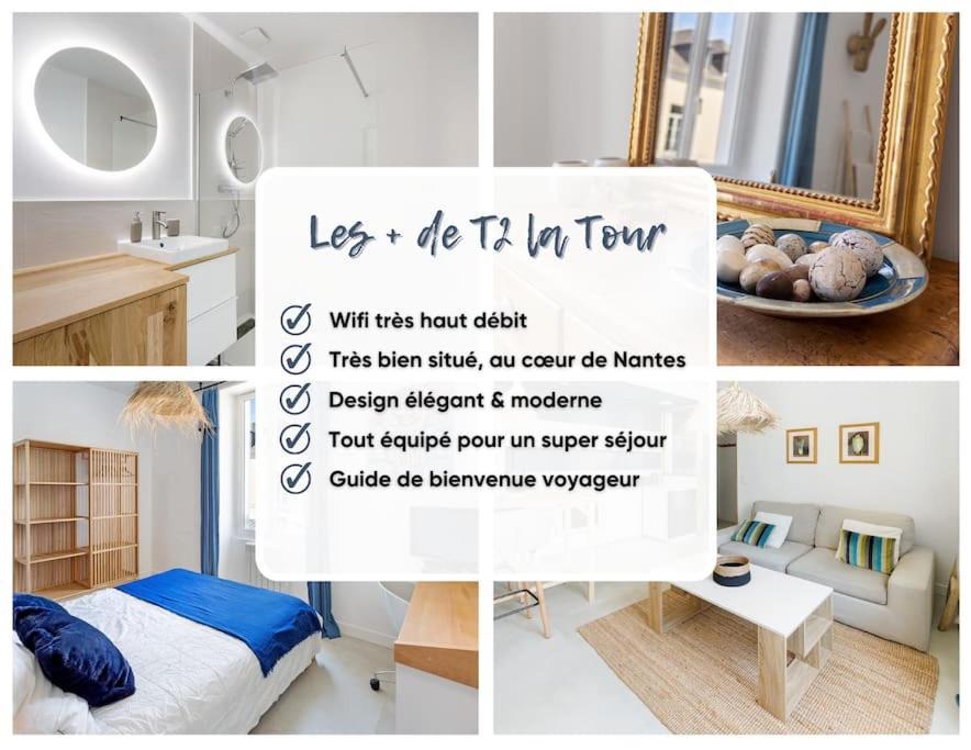 Machines De L'Ile - Fibre - Netflix - T2 La Tour Apartment Nantes Bagian luar foto